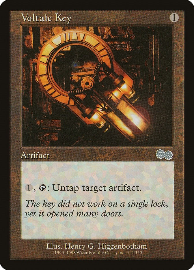 Image for Voltaic Key (Urza's Saga) (314) - Magic: The Gathering