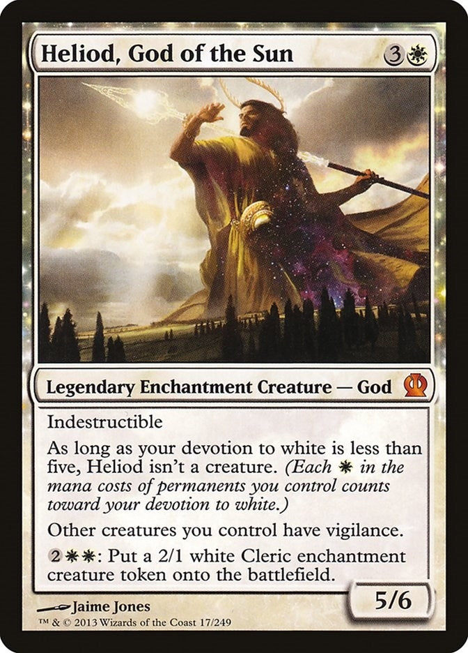 Image for Heliod, God of the Sun (Theros) (17) - Magic: The Gathering