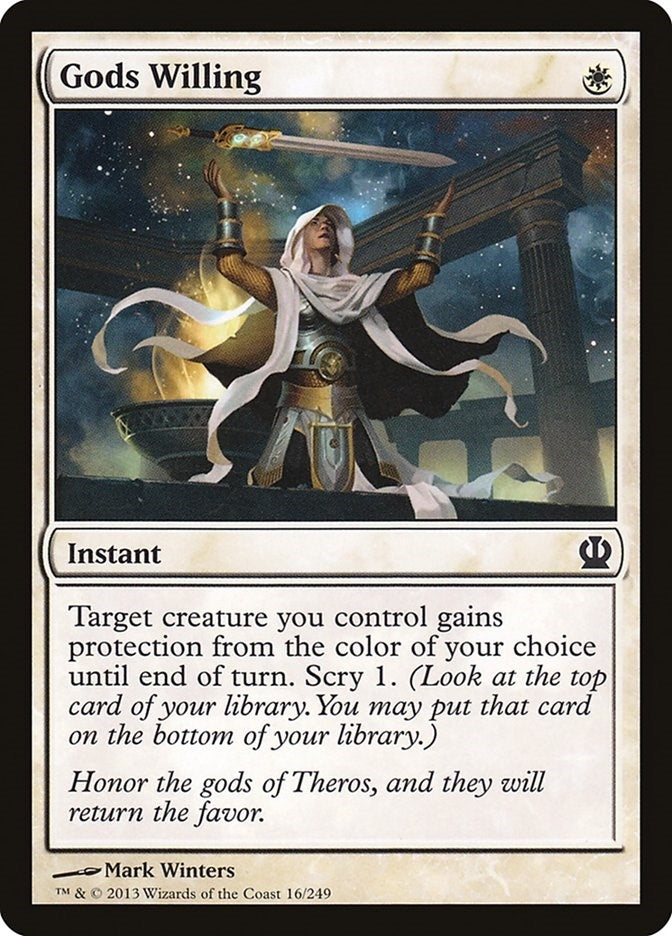 Image for Gods Willing (Theros) (16) - Magic: The Gathering