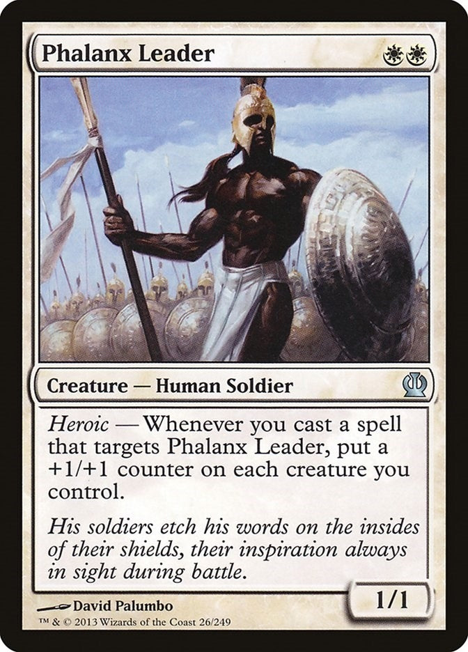 Image for Phalanx Leader (Theros) (26) - Magic: The Gathering