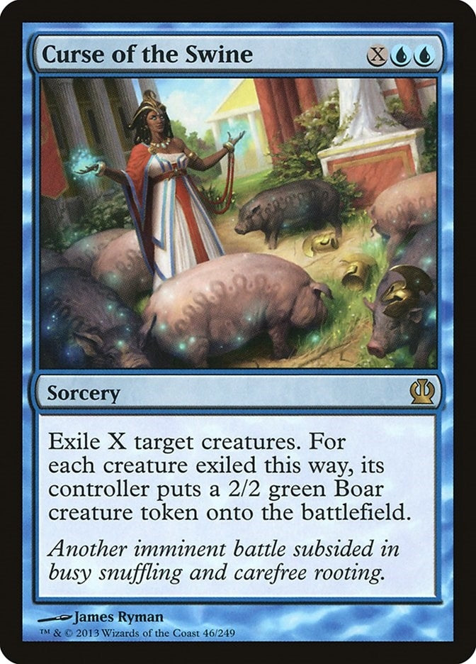 Image for Curse of the Swine (Theros) (46) - Magic: The Gathering