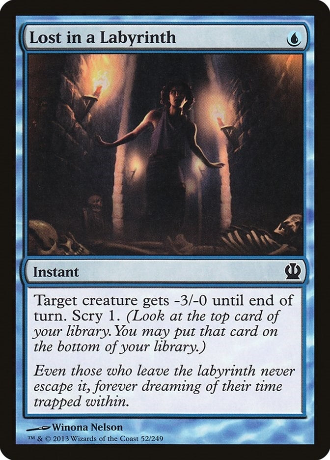 Image for Lost in a Labyrinth (Theros) (52) - Magic: The Gathering