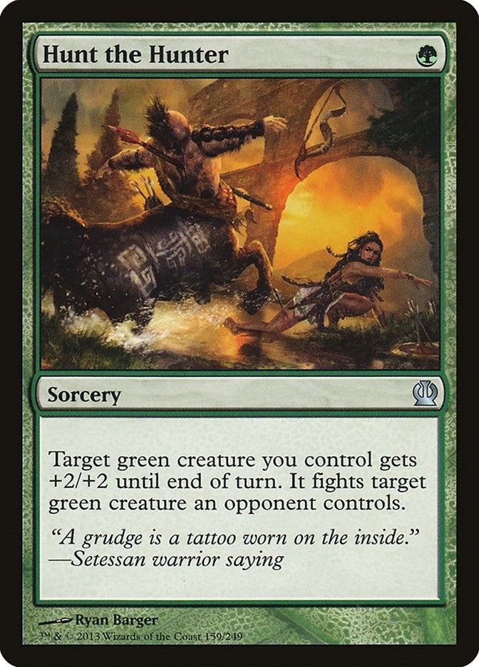 Image for Hunt the Hunter (Theros) (159) - Magic: The Gathering