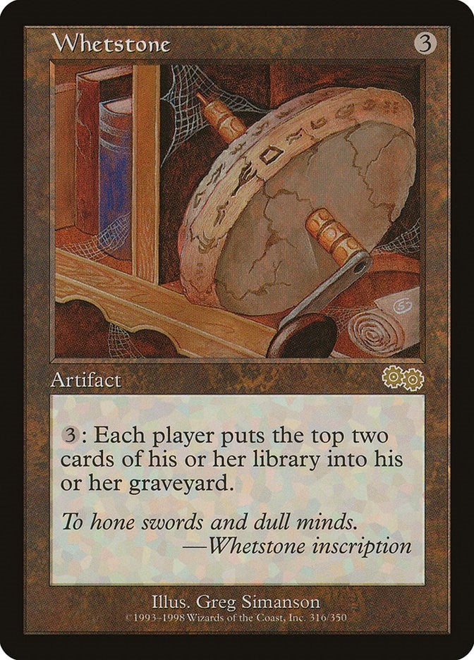 Image for Whetstone (Urza's Saga) (316) - Magic: The Gathering