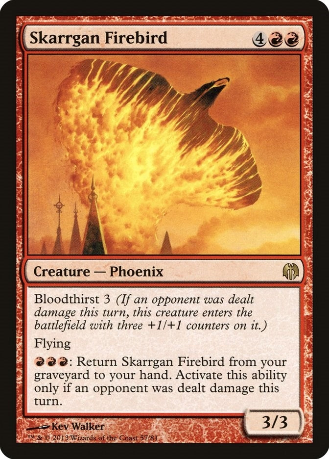 Image for Skarrgan Firebird (Duel Decks: Heroes vs. Monsters) (57) - Magic: The Gathering