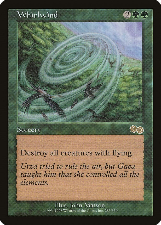 Image for Whirlwind (Urza's Saga) (283) - Magic: The Gathering