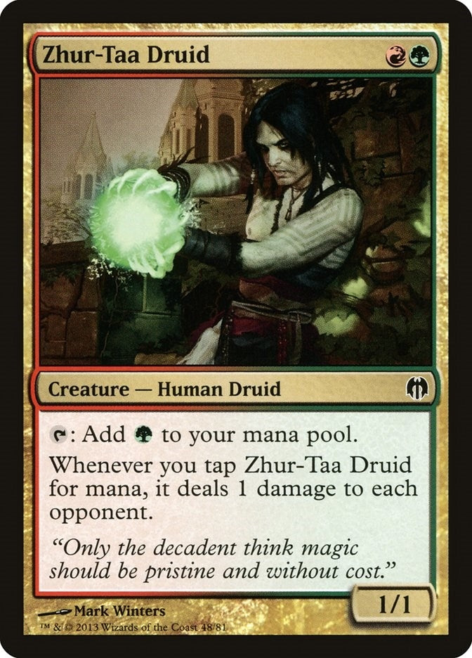 Image for Zhur-Taa Druid (Duel Decks: Heroes vs. Monsters) (48) - Magic: The Gathering