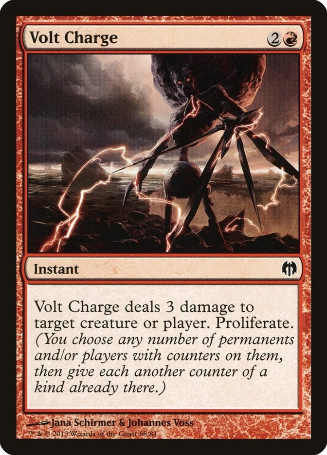 Image for Volt Charge (Duel Decks: Heroes vs. Monsters) (68) - Magic: The Gathering