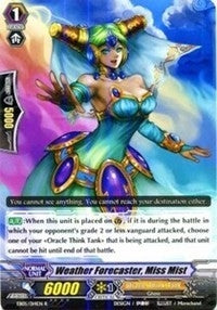 Image for Weather Forecaster, Miss Mist (EB05 - Celestial Valkyries) (EB05/014EN) - Cardfight Vanguard