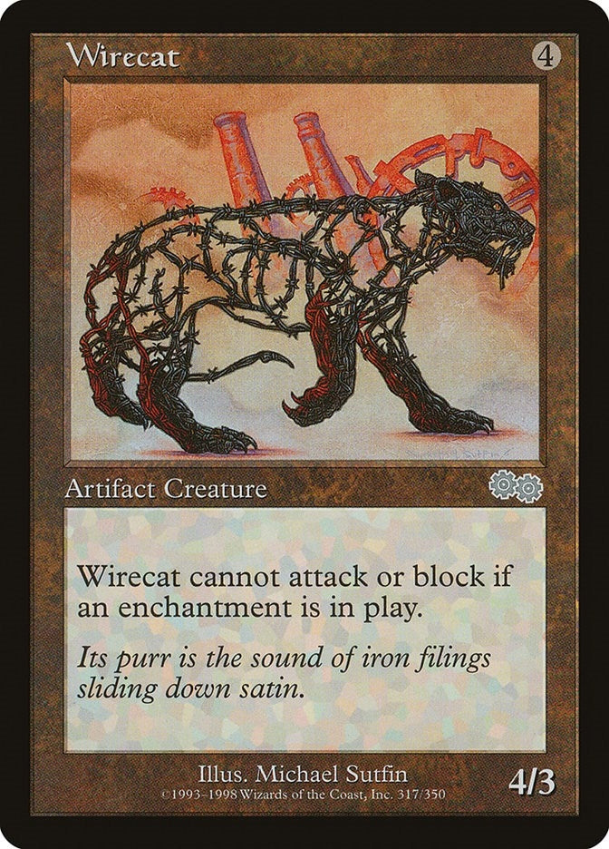 Image for Wirecat (Urza's Saga) (317) - Magic: The Gathering
