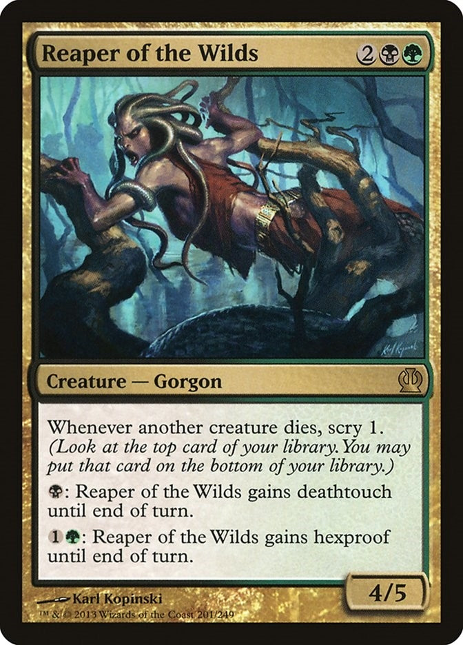 Image for Reaper of the Wilds (Theros) (201) - Magic: The Gathering