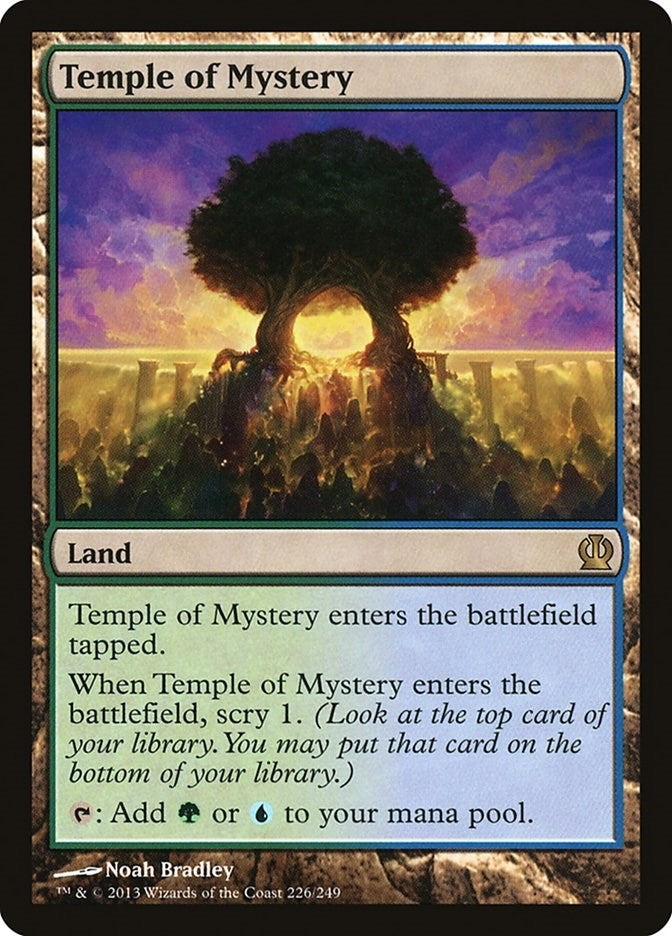 Image for Temple of Mystery (Theros) (226) - Magic: The Gathering