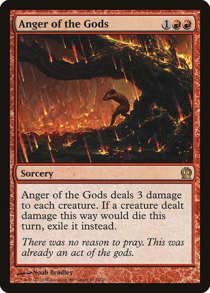 Image for Anger of the Gods (Theros) (112) - Magic: The Gathering