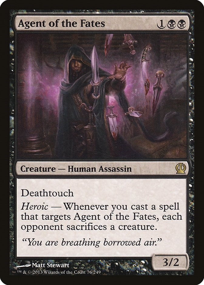 Image for Agent of the Fates (Theros) (76) - Magic: The Gathering