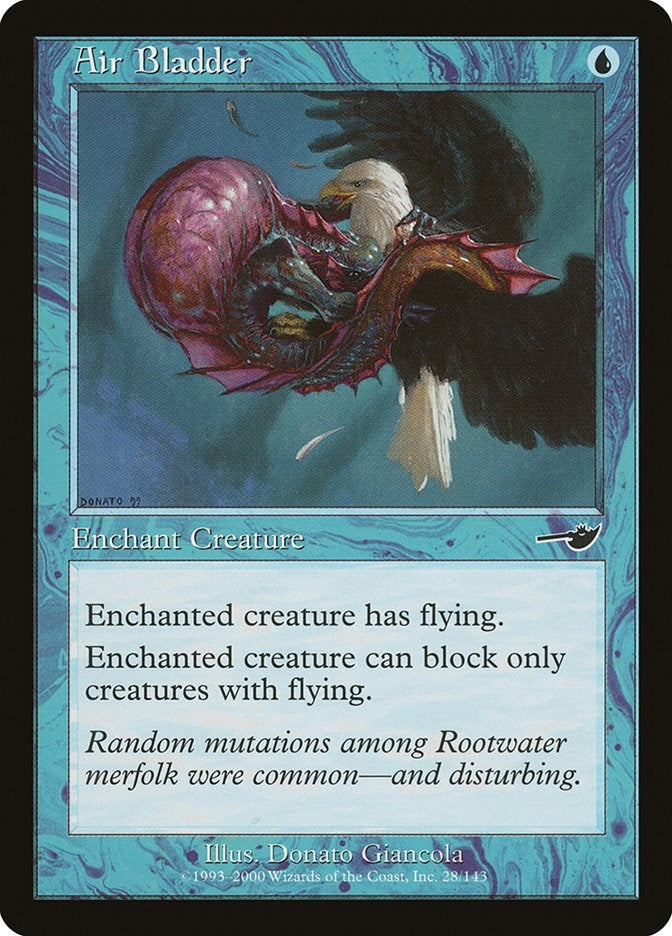 Image for Air Bladder (Nemesis) (28) - Magic: The Gathering