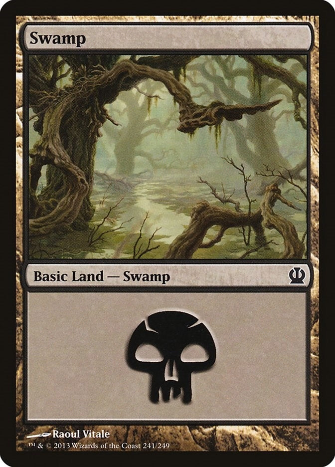 Image for Swamp (241) (Theros) (241) - Magic: The Gathering