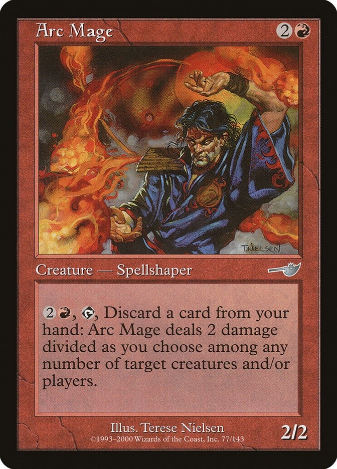 Image for Arc Mage (Nemesis) (77) - Magic: The Gathering