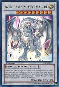 Image for Azure-Eyes Silver Dragon (Structure Deck: Saga of Blue-Eyes White Dragon) (SDBE-EN040) - YuGiOh