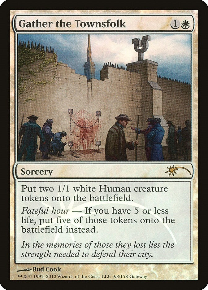 Image for Gather the Townsfolk (WPN & Gateway Promos) (79) - Magic: The Gathering