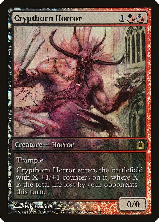 Image for Cryptborn Horror (Game Day & Store Championship Promos) (212) - Magic: The Gathering