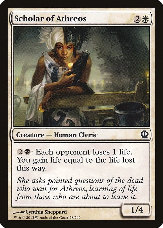 Image for Scholar of Athreos (Theros) (28) - Magic: The Gathering