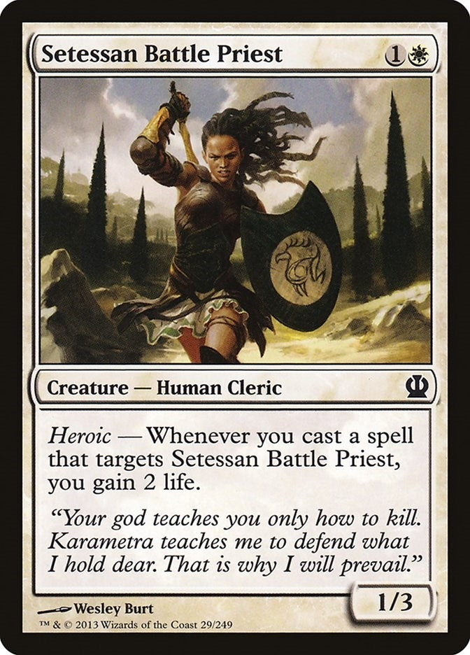 Image for Setessan Battle Priest (Theros) (29) - Magic: The Gathering