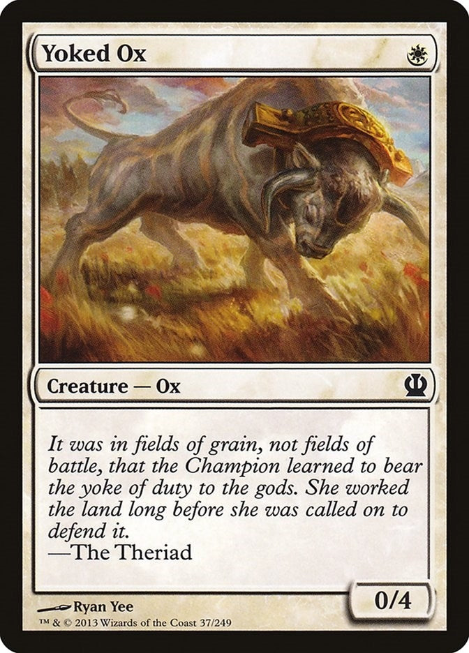 Image for Yoked Ox (Theros) (37) - Magic: The Gathering
