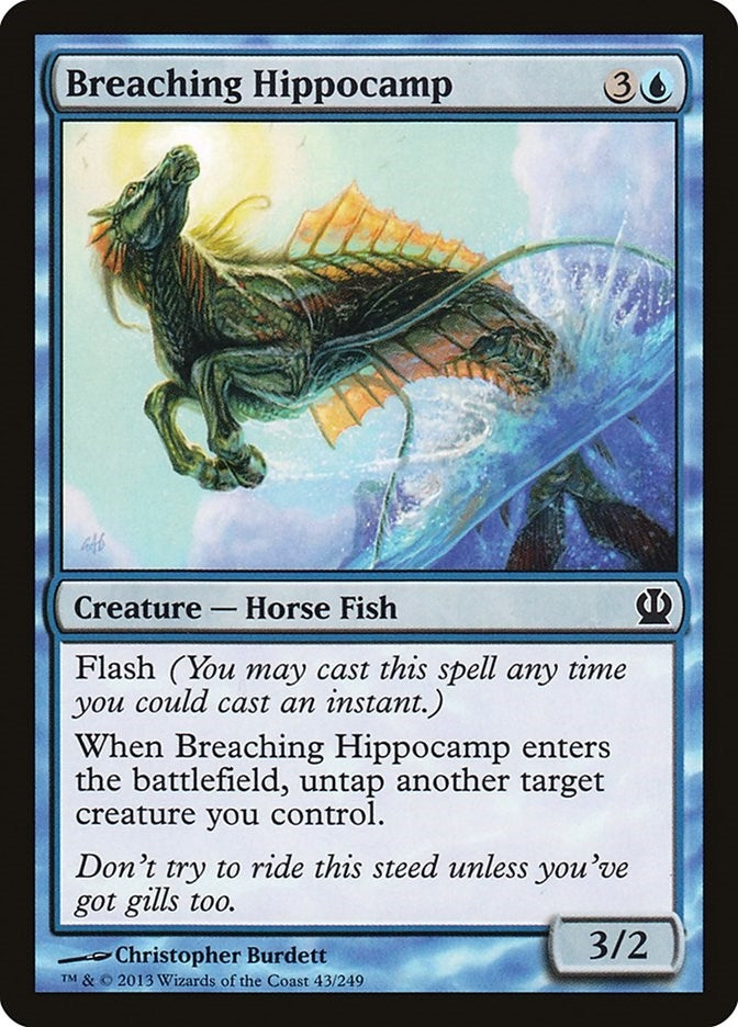 Image for Breaching Hippocamp (Theros) (43) - Magic: The Gathering