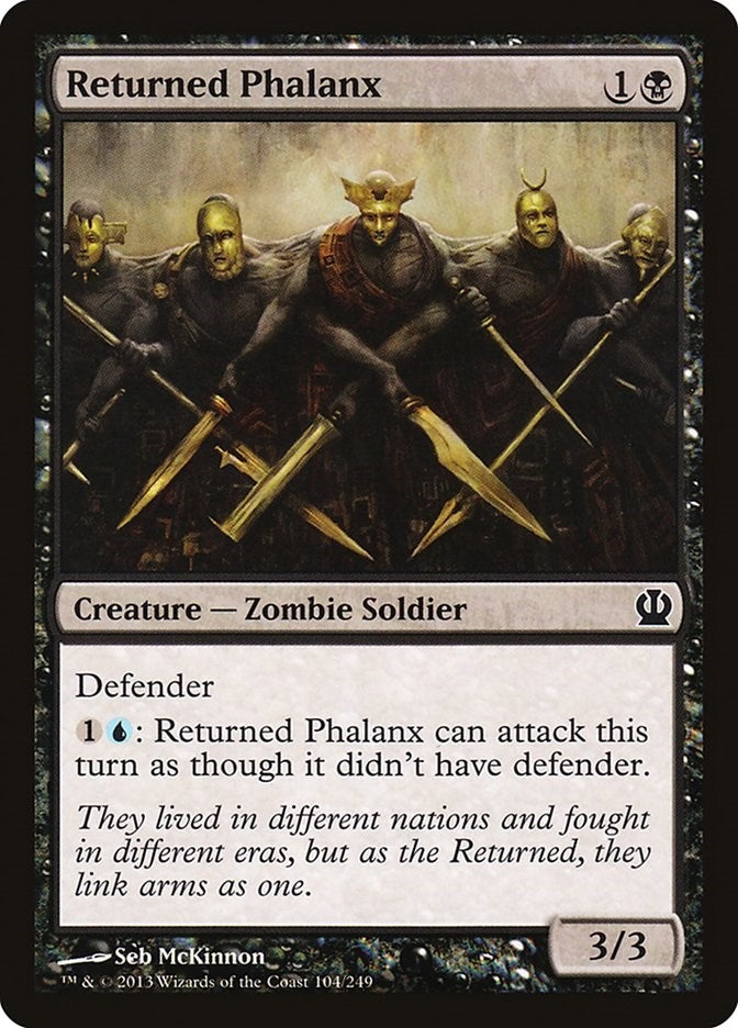 Image for Returned Phalanx (Theros) (104) - Magic: The Gathering