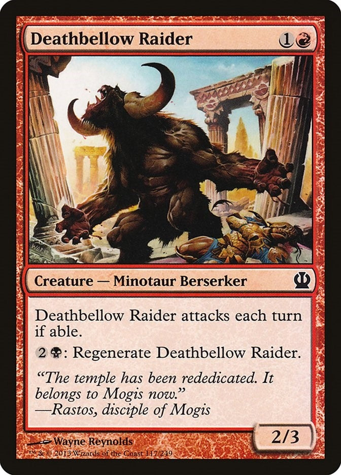 Image for Deathbellow Raider (Theros) (117) - Magic: The Gathering