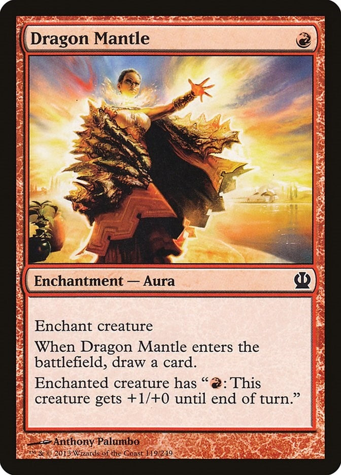 Image for Dragon Mantle (Theros) (119) - Magic: The Gathering