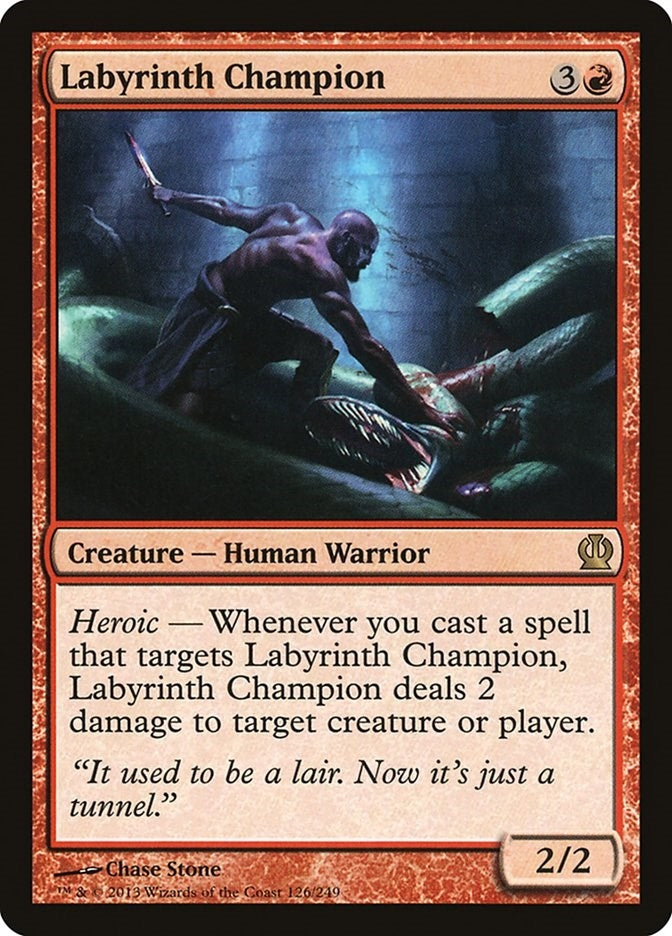 Image for Labyrinth Champion (Theros) (126) - Magic: The Gathering