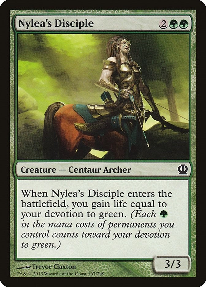 Image for Nylea's Disciple (Theros) (167) - Magic: The Gathering