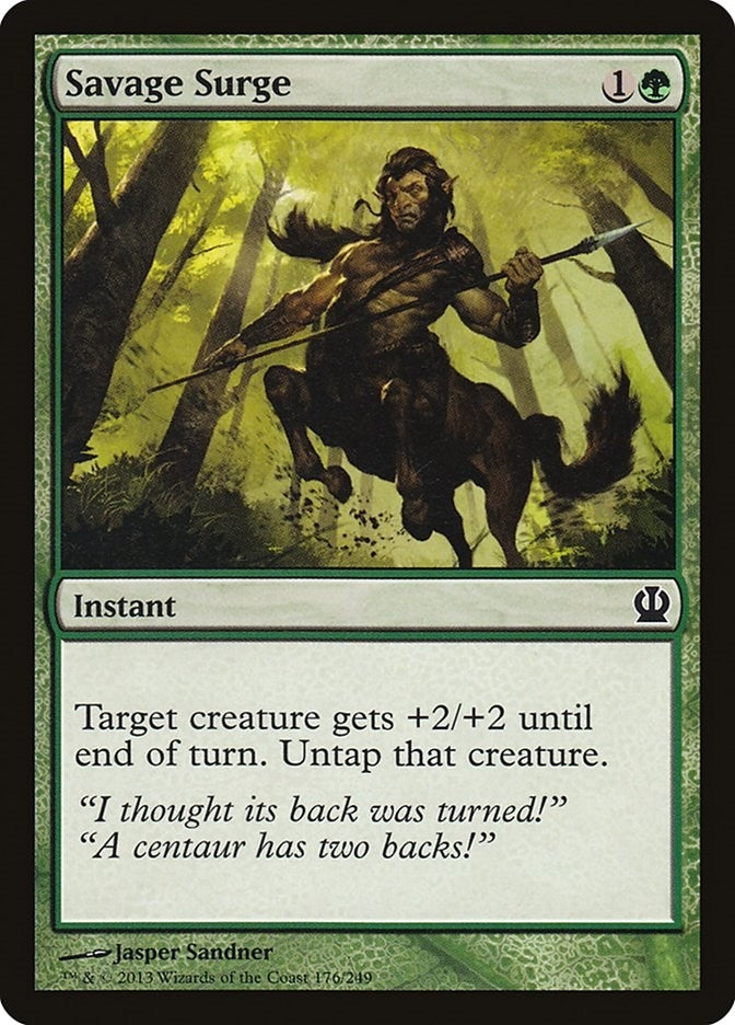 Image for Savage Surge (Theros) (176) - Magic: The Gathering