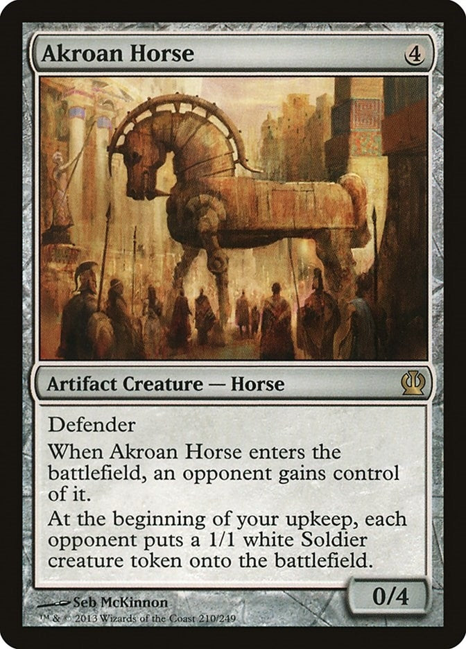 Image for Akroan Horse (Theros) (210) - Magic: The Gathering
