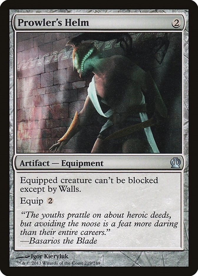 Image for Prowler's Helm (Theros) (219) - Magic: The Gathering