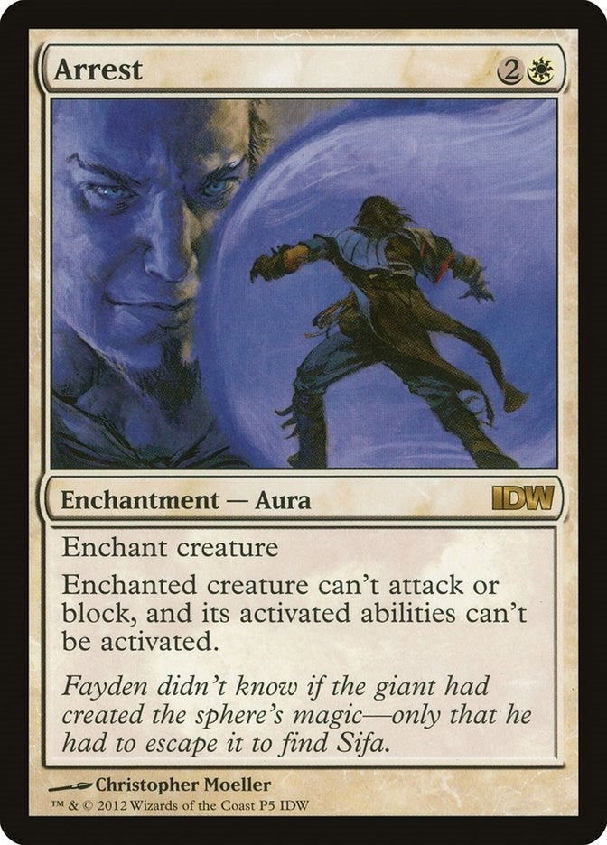 Image for Arrest (IDW Comics 2012) (Media Promos) (P5) - Magic: The Gathering