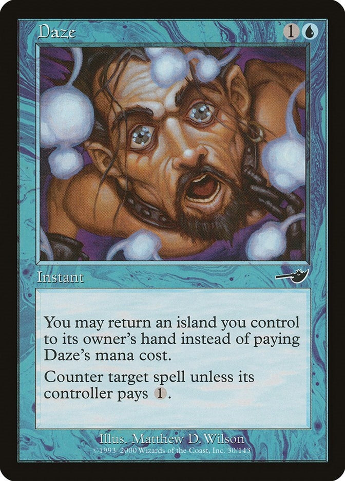 Image for Daze (Nemesis) (30) - Magic: The Gathering