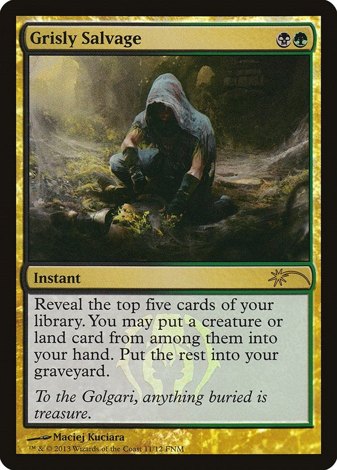 Image for Grisly Salvage (FNM Promos) (11) - Magic: The Gathering