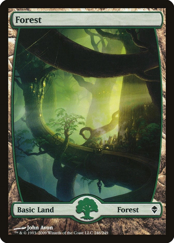 Image for Forest (246) - Full Art (Zendikar) (246) - Magic: The Gathering