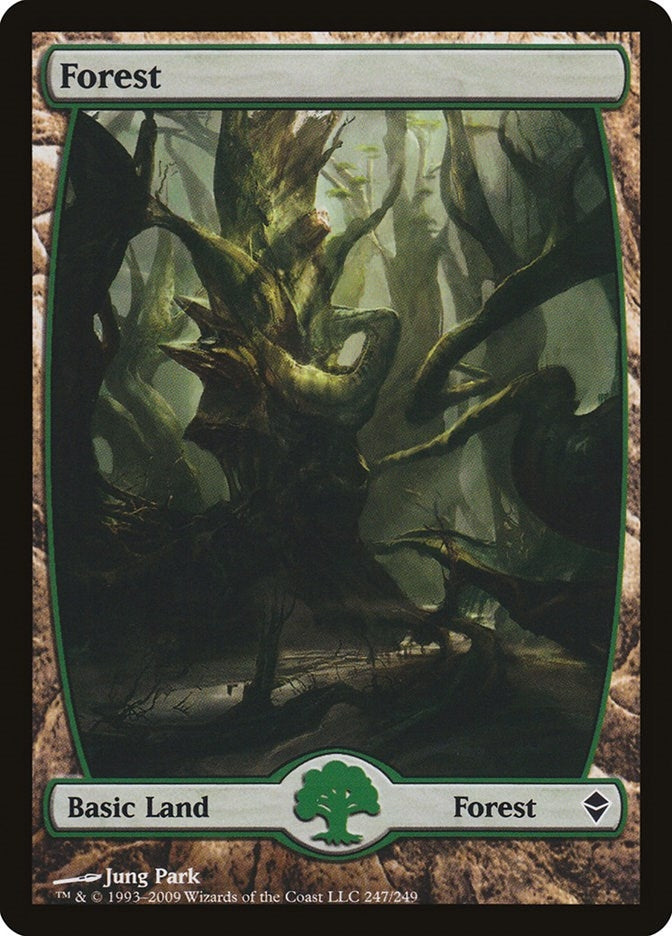 Image for Forest (247) - Full Art (Zendikar) (247) - Magic: The Gathering