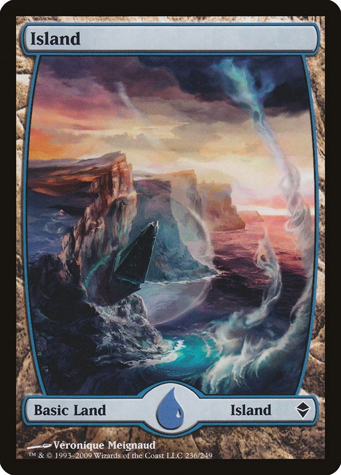 Image for Island (236) - Full Art (Zendikar) (236) - Magic: The Gathering