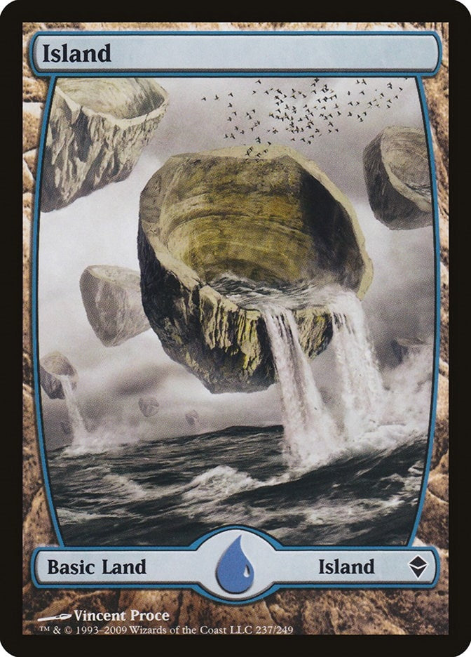 Image for Island (237) - Full Art (Zendikar) (237) - Magic: The Gathering
