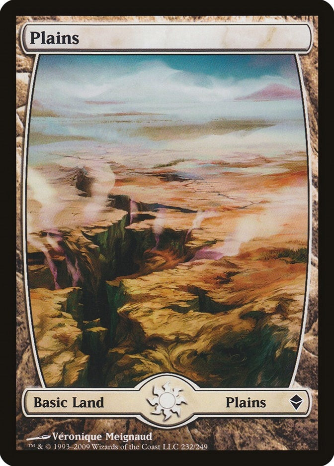 Image for Plains (232) - Full Art (Zendikar) (232) - Magic: The Gathering