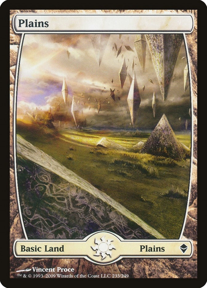 Image for Plains (233) - Full Art (Zendikar) (233) - Magic: The Gathering
