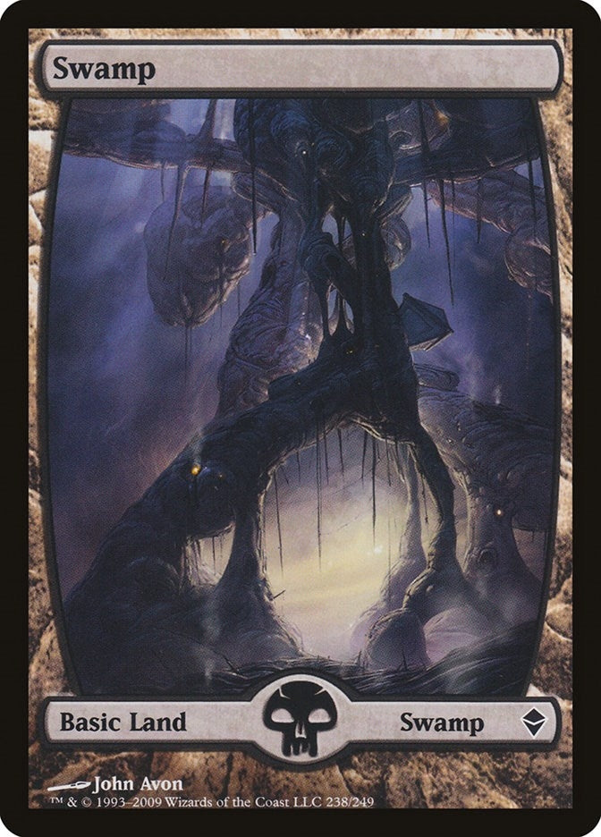 Image for Swamp (238) - Full Art (Zendikar) (238) - Magic: The Gathering