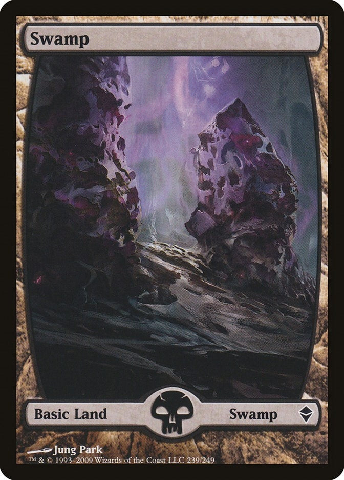 Image for Swamp (239) - Full Art (Zendikar) (239) - Magic: The Gathering
