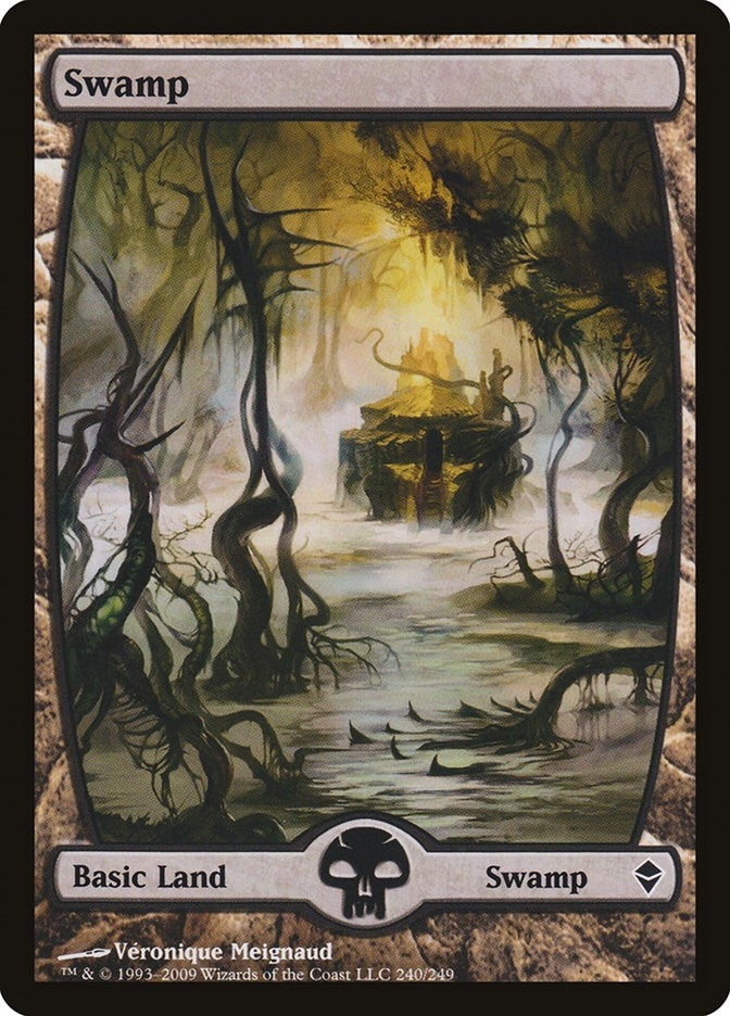 Image for Swamp (240) - Full Art (Zendikar) (240) - Magic: The Gathering