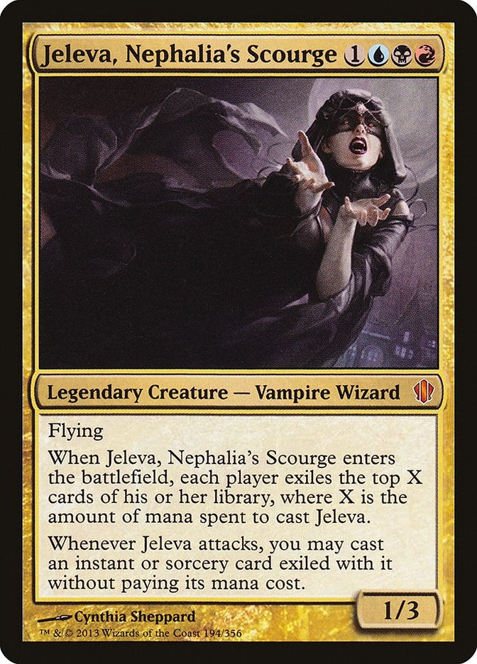 Image for Jeleva, Nephalia's Scourge (Commander 2013) (194) - Magic: The Gathering
