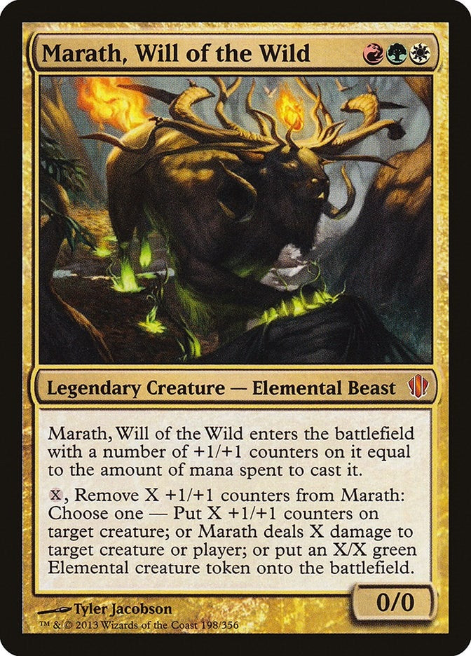 Image for Marath, Will of the Wild (Commander 2013) (198) - Magic: The Gathering